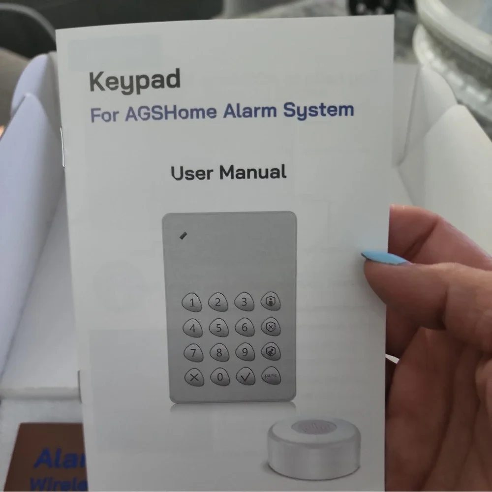 NEW AGSHome Alarm System Motion Sensor Door/Window Alarms for Home Security 7pc